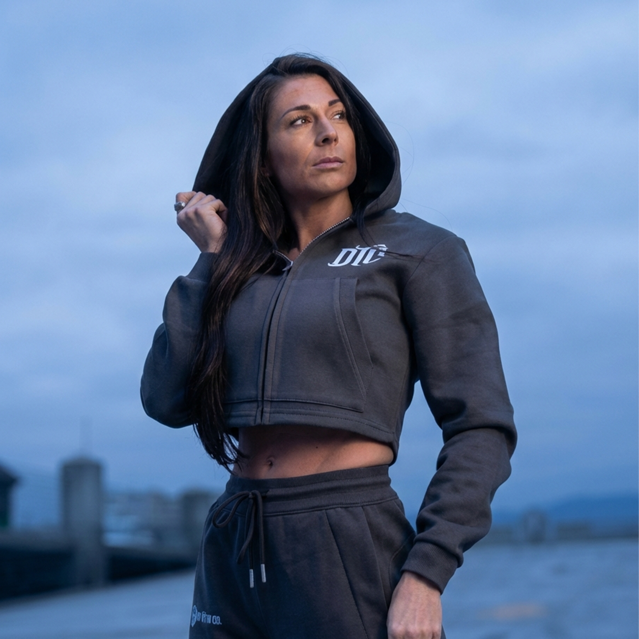 Womens Crop hoodie