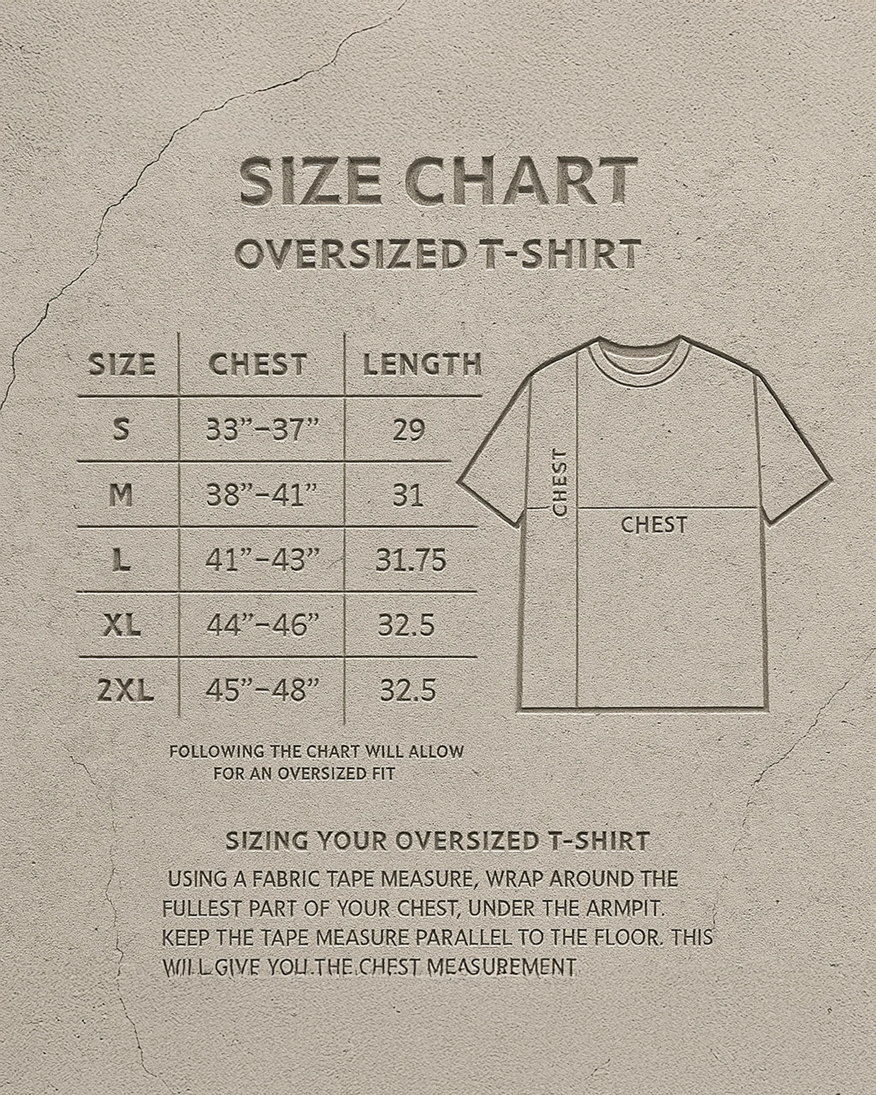 Training Dept Oversized Tee