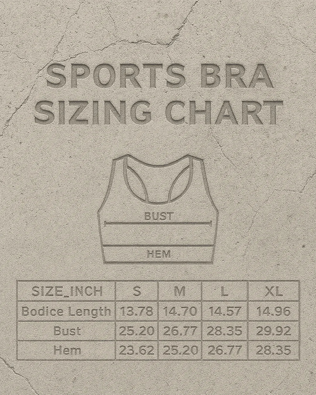 Strapped cross back bra